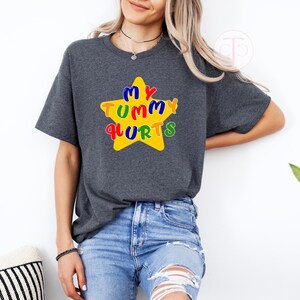 Funny Meme Shirt: My Tummy Hurts Graphic Tee