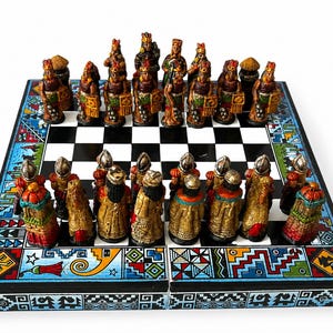 Ceramic chess set - Etsy 日本