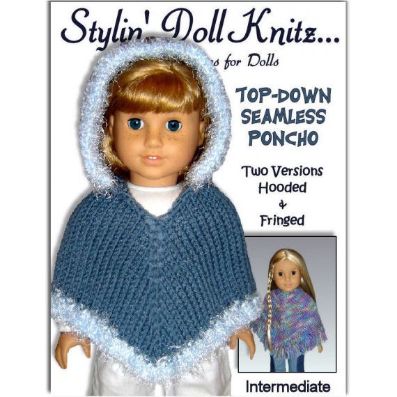 doll poncho pattern