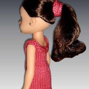 Knitting Pattern. Fits Hearts for Hearts Doll, 14 inch. Sun Dress PDF Instant Download 253 image 5