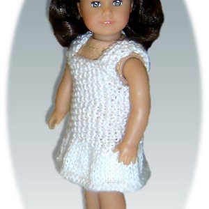 Knitting Patterns fit American Girl Mini Doll, AG 6.5 inch, Instant Download image 5