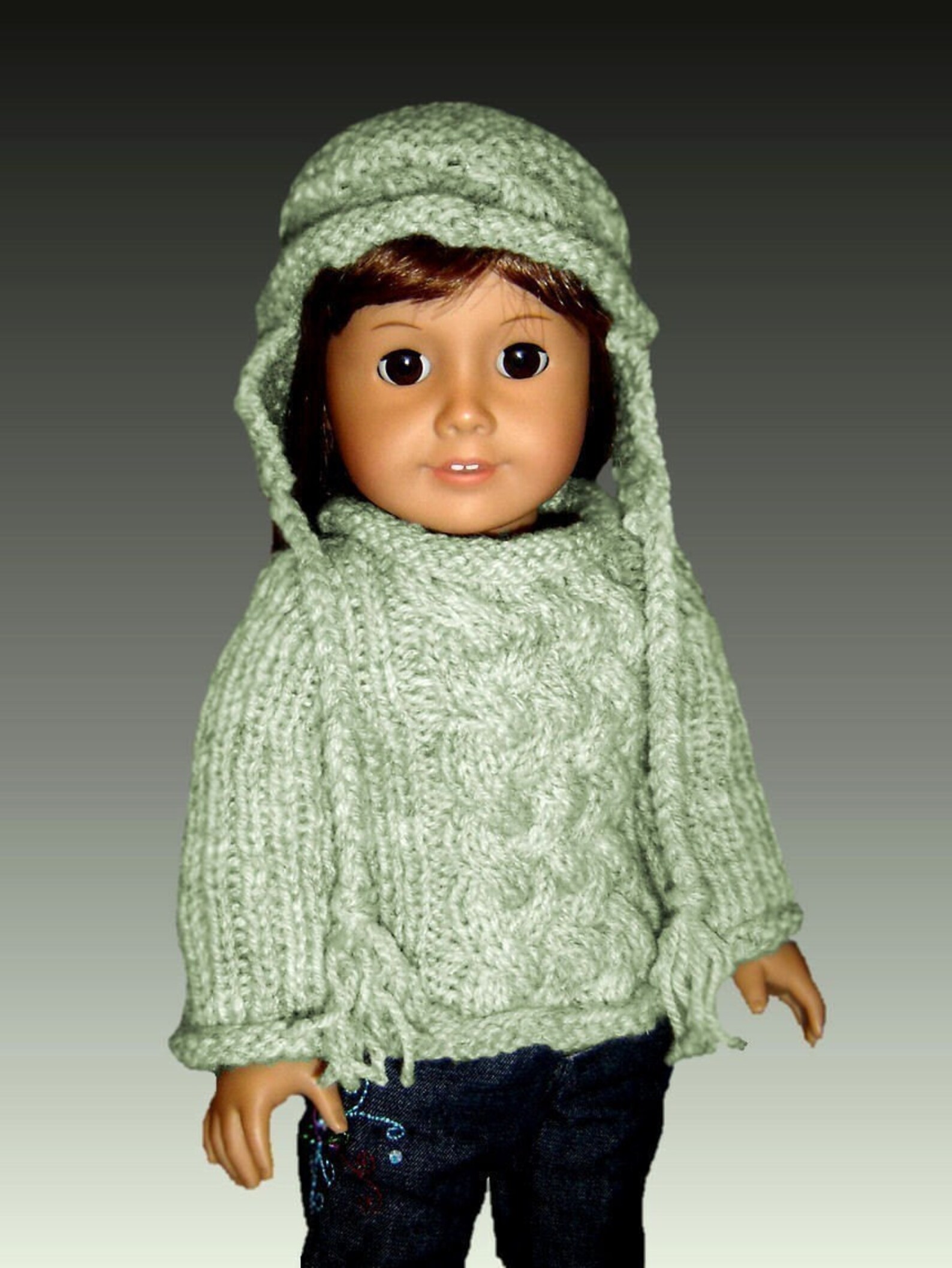Fits American Girl. Knitting Pattern AG Doll Clothes 18 Inch Etsy
