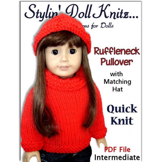 knitting pattern for 18 inch doll