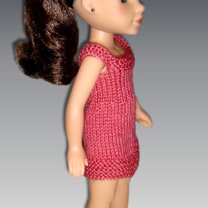 Knitting Pattern. Fits Hearts for Hearts Doll, 14 inch. Sun Dress PDF Instant Download 253 image 2