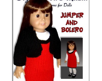 Modello di maglia, abbigliamento da bambola, adatto alle bambole americane, bambole da 18 pollici. PDF Instant Scarica 017