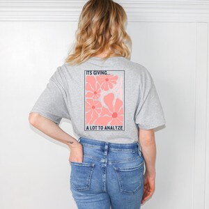 Es ist viel zu geben, um ABA-Shirt BCBA-Shirt BCBA-Leben floral abstraktes Shirt Komfort Passform Komfort Farben