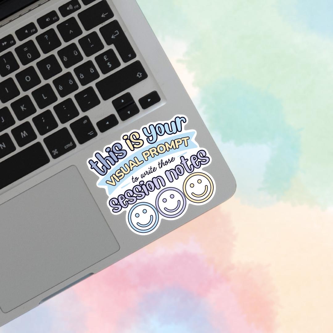 ABA Session Notes Visual Prompt Sticker Special Education Therapy ...
