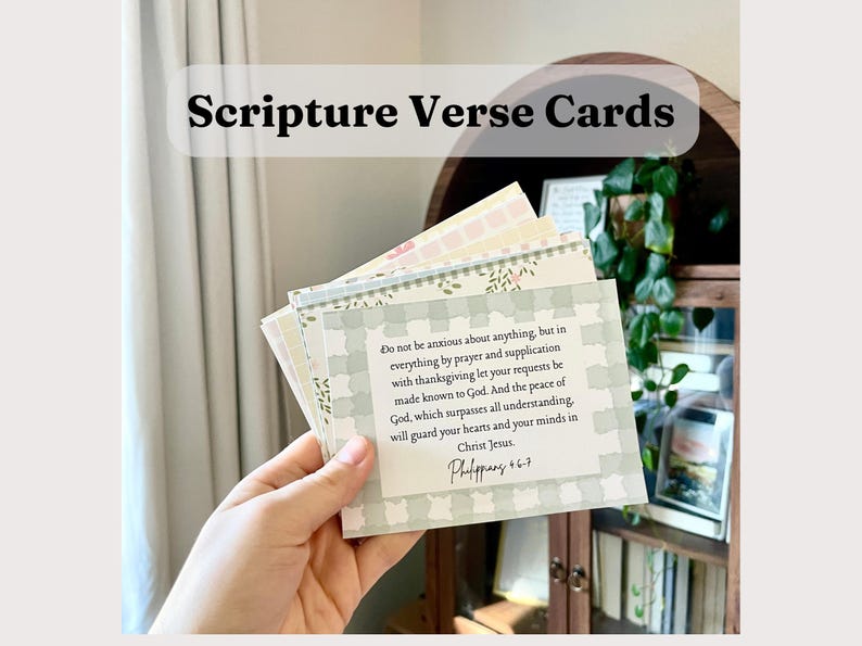 Scripture Verse Cards | Printable Bible Verse Cards for Women and Moms ...