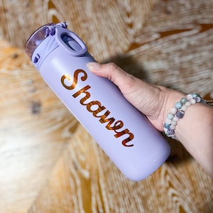 Holographic Name Sticker: Custom Vinyl Decal