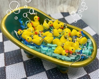 Rubber Ducky earrings