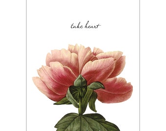 Botanical Series - Take Heart