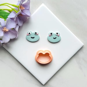 Frosch Gesicht Clay Cutter: Polymer Clay Cutters