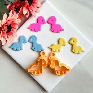 Brontosaurus Clay Cutter: Dino Babies Animal Polymer Clay Cutters