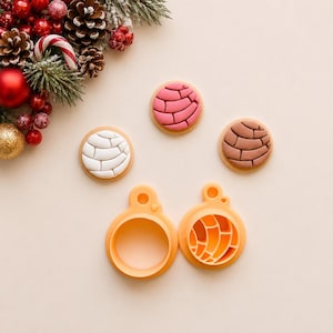 Concha Clay Cutter: Traditional Mexican Pastry Design