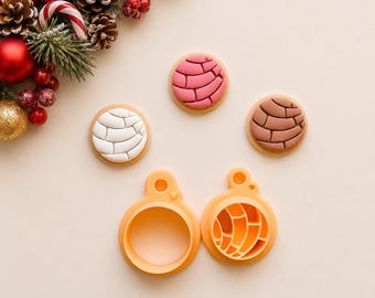 Concha Clay Cutter: Traditional Mexican Pastry Design