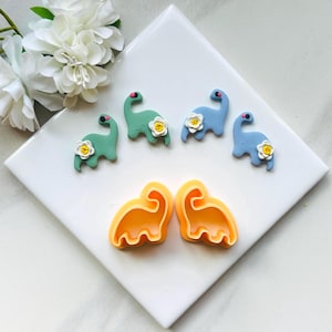 Dinosaurier 1 Ausstechform | Tier Ausstechformen Polymer Ton Ausstechformen Baby Ton Ausstechformen F