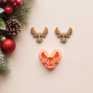 Moose Clay Cutter: Polymer Clay Earring Tool