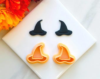 Witch Hat Clay Cutter | Polymer Clay Halloween Earring Cutters