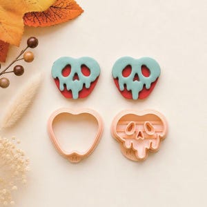 Nieuw Apple Skull ClayCutter: herfstontwerp met Halloween-reliëf