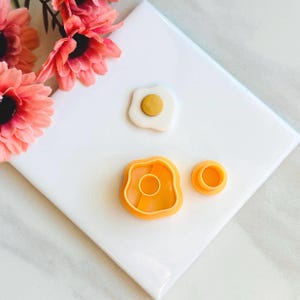 Egg Clay Cutter Set: Food Polymer Clay Cutters