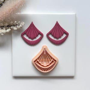Fan Shape Polymer Clay Cutter: Everyday Jewelry Making Tool
