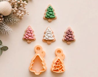 Christmas Tree Clay Cutter: Concha Mexican Design