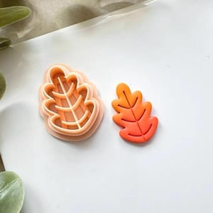 New Oak Leaf Leaf Clay Cutter: Fall Design