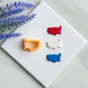 USA Maps Ausstechform | 4. Juli Tonschneider Ausstechformen Polymer Ton Ausstechformen Geprägte Ton Ausstechformen Feiertag Ausstechform F