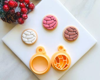 Concha Clay Cutter: Traditional Mexican Pastry Design
