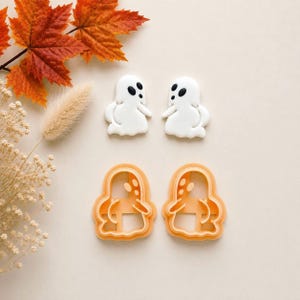 Ghost Clay uitsteker: Halloween polymeerklei uitstekers