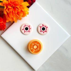 Halloween Horror Eye Clay cutter | Halloween clay cutter cutters Polymer clay cutters Falloween clay cutters Fall clay cutterF