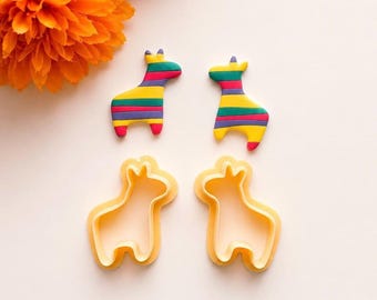 Cinco De Mayo Pinata Clay Cutter: Embossed Polymer Clay Cutters