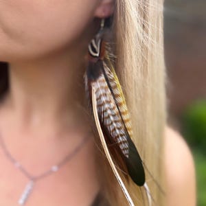 Feather Earrings (Long)