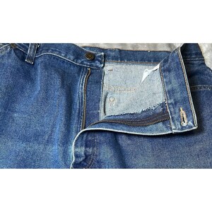 Vintage Wrangler Womens Size 20 Misses Full Fit Jeans Made in USA Blue Denim image 13