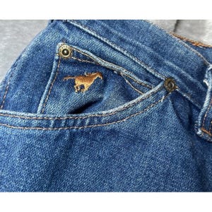 Vintage Wrangler Womens Size 20 Misses Full Fit Jeans Made in USA Blue Denim image 7