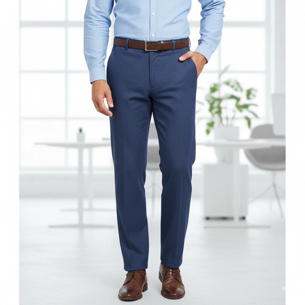 princess polly baby blue dress Navy Dress Pants Men