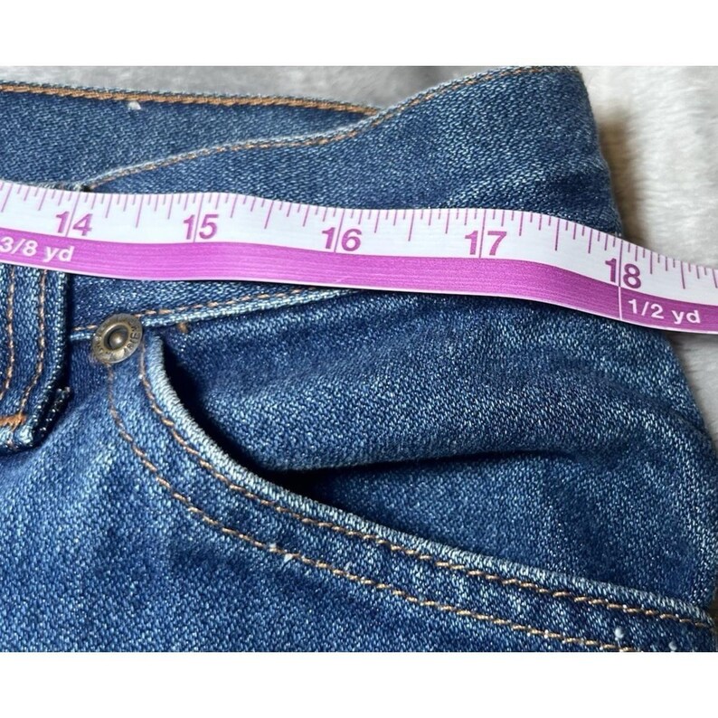 Vintage Wrangler Womens Size 20 Misses Full Fit Jeans Made in USA Blue Denim image 8