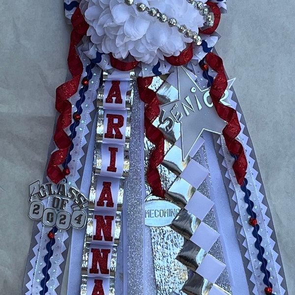 Personalized Homecoming Mums