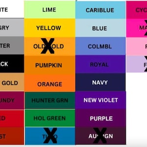 2" (#16) Acetate Ribbon By-the-Yard - TONS of COLORS image 2