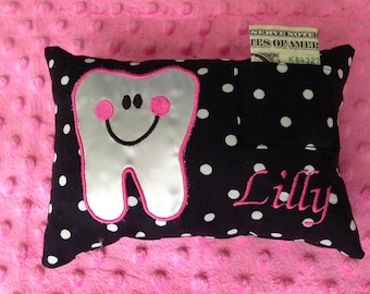 Tooth Fairy Pillows with Embroidered Personalization