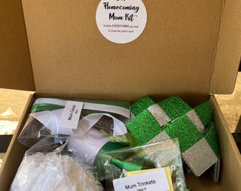 DIY Personalized Homecoming Mum Kit - Includes everything you need!