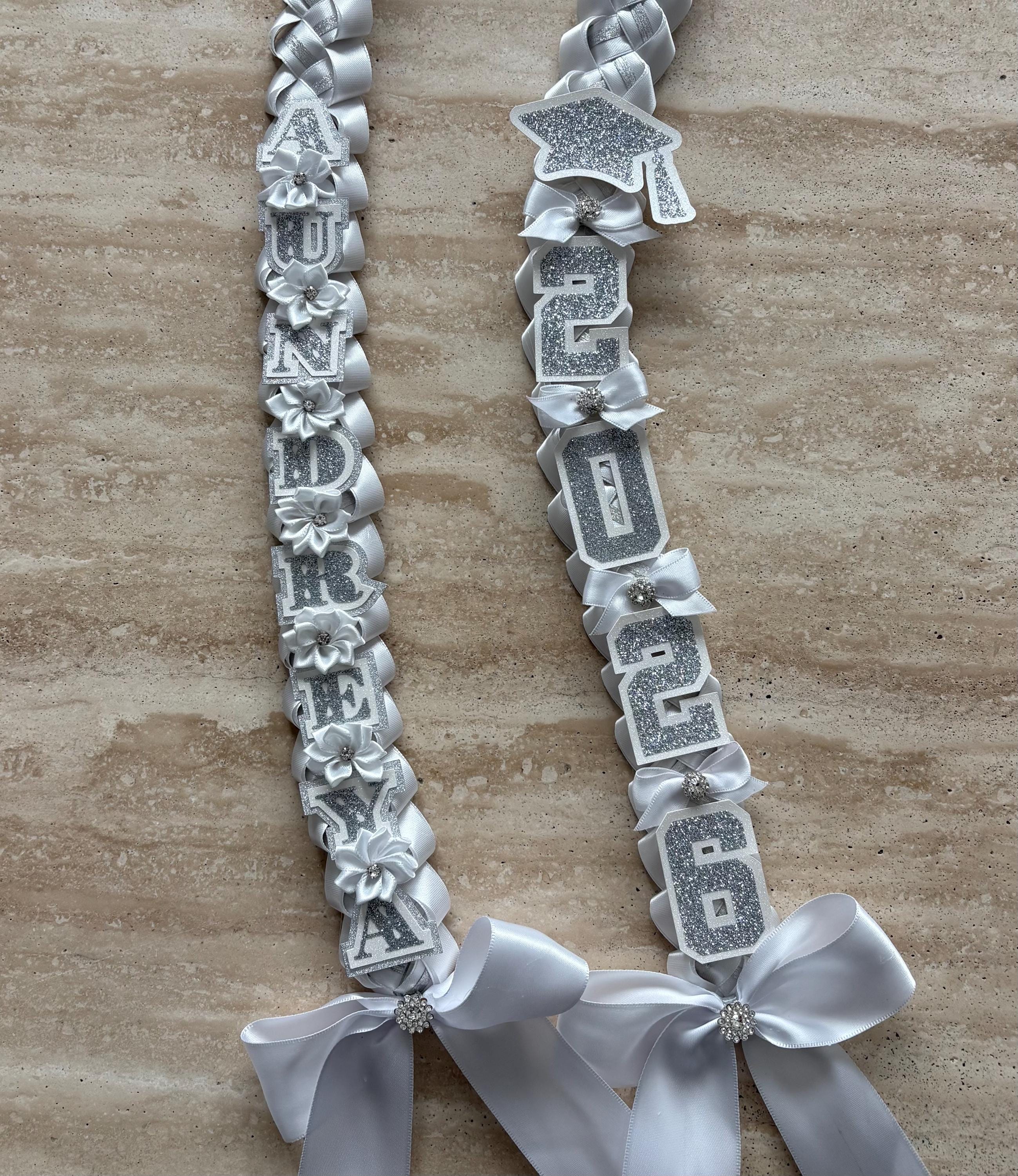 Elegant Graduation Leis - Personalized - Etsy