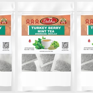 4 x Daliha Turkey Berry Mint Tea