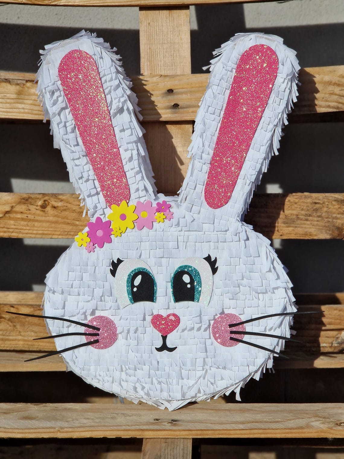 Handmade Bunny Piñata for Easter Parties, Kids Parties or Any Other ...