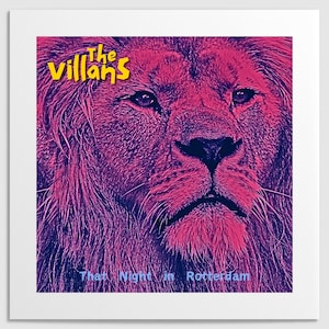 Aston Villa themed album cover print (square)