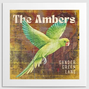 Sutton United themed album cover print (square)