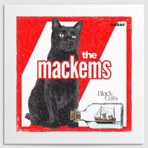 Sunderland AFC themed album cover print (square)