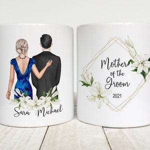 Mother of the Groom Gift, Personalized Mug, Wedding Party, Mother in law gift, Mother of the Groom Coffee Mug