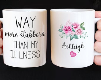 Personalized Encouragement Mug, Cancer Encouragement Gift, Be Strong,  Personalized Mug, Breast Cancer Support