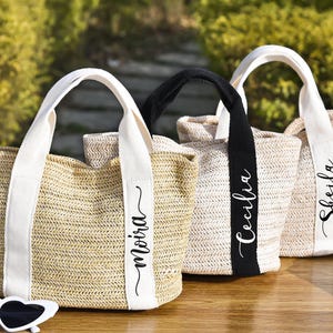Bolsas de playa personalizadas, bolsas de arpillera, bolsas de paja personalizadas, bolsas para despedidas de soltera, regalos de boda, bolsas de playa para despedidas de soltera, bolsas para viajes de chicas